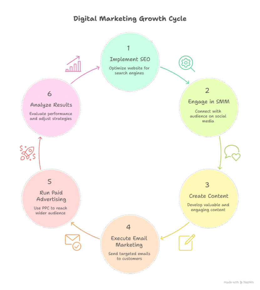 How Digital Marketing Can 10x Your Business Growth - visual selection